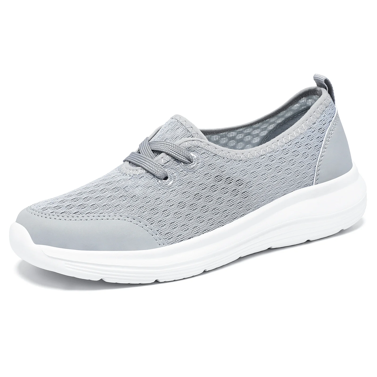 Damen Atmungsaktive Freizeit-Sneaker mit flexiblem Mesh-Obermaterial Heidi Mode - Image 7
