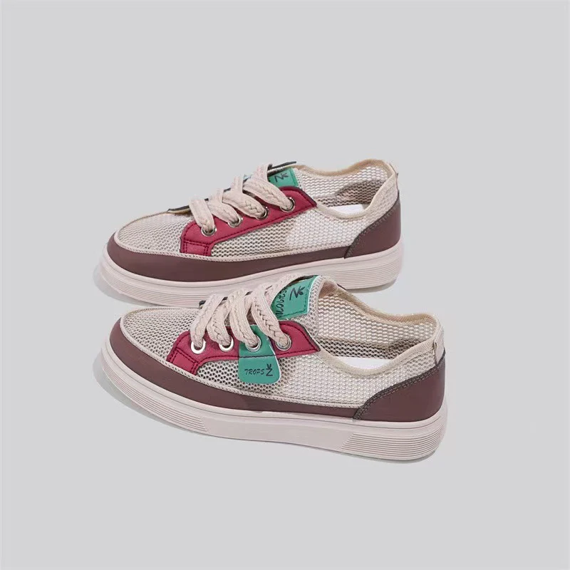 Damen Atmungsaktive Freizeit-Sneaker mit sportlichem Design Heidi Mode - Image 3