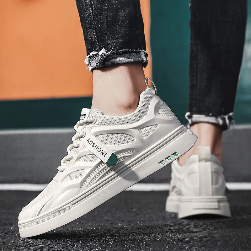 Damen Atmungsaktive Freizeit Sneakers mit flexiblem Sohlenprofil Heidi Mode - Image 4