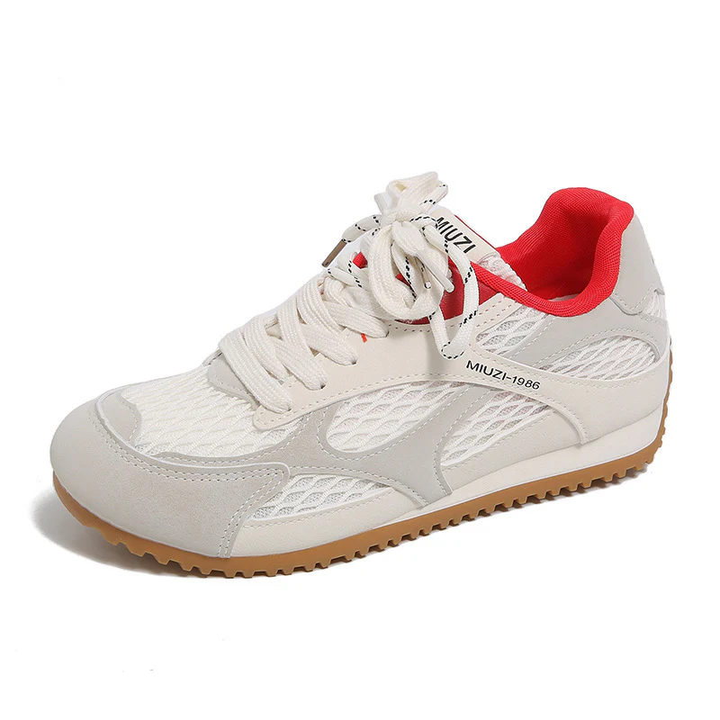 Damen Atmungsaktive Freizeit Sneakers mit innovativem Mesh-Obermaterial und rutschfester Sohle Heidi Mode - Image 5