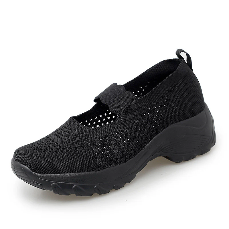 Damen Atmungsaktive Freizeitschuhe mit elastischem Schnürsystem Heidi Mode - Image 7