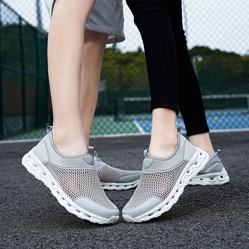 Damen Atmungsaktive Freizeitschuhe mit elastischem Slip-On Design Heidi Mode - Image 2