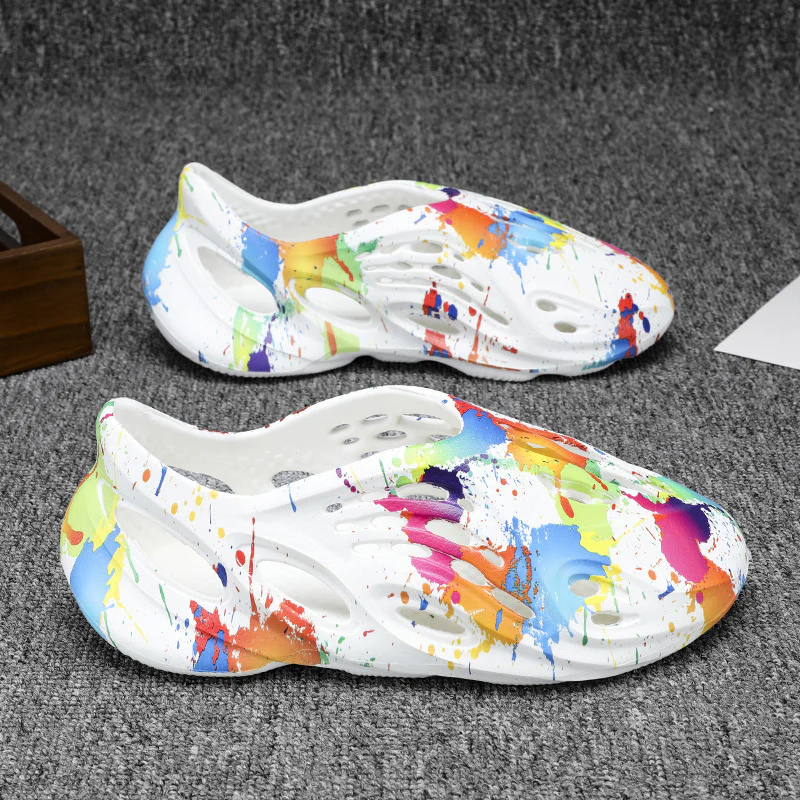 Damen Atmungsaktive Freizeitschuhe mit farbenfrohem Design und rutschfester Sohle Heidi Mode - Image 3