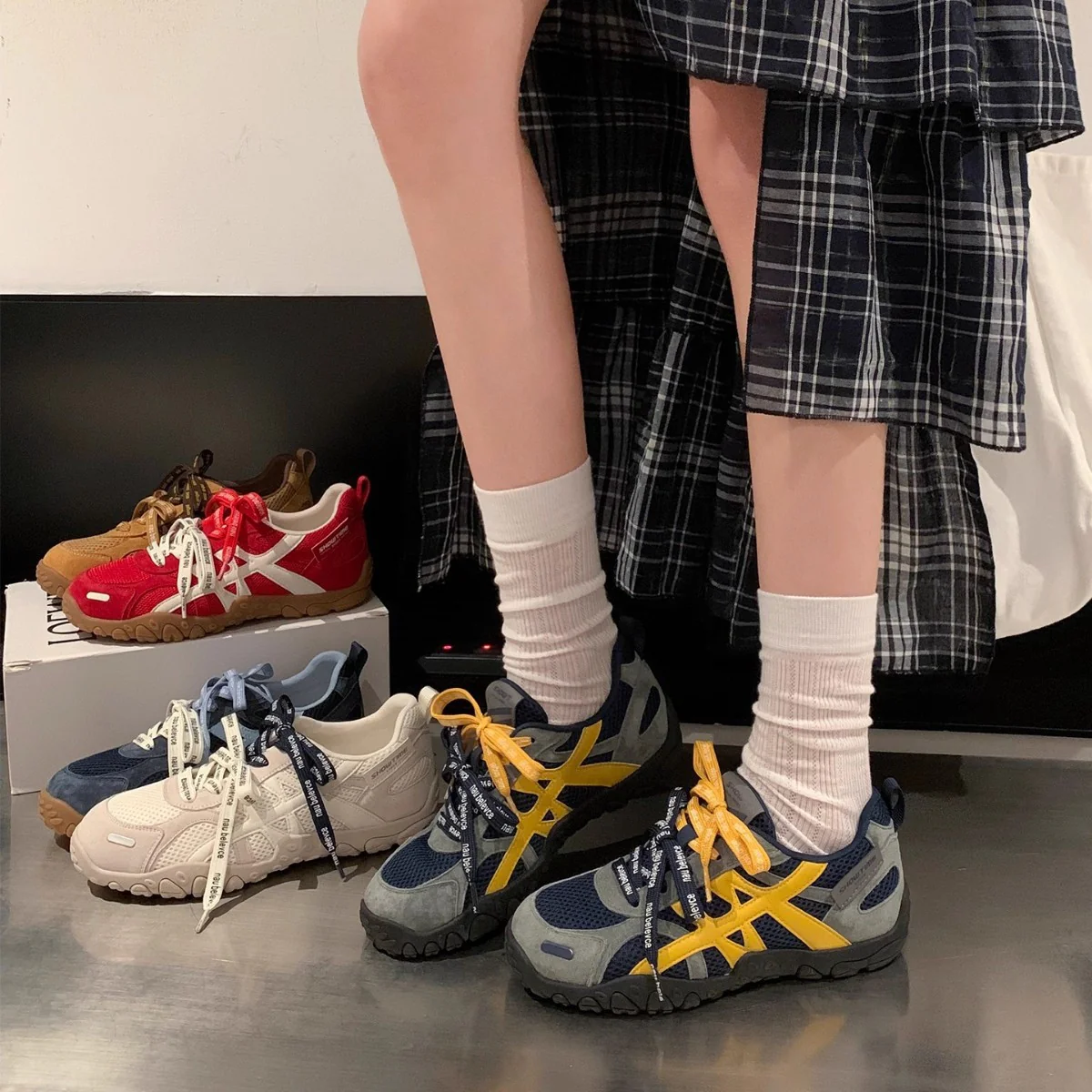 Damen Atmungsaktive Freizeitschuhe mit innovativer Schnürtechnologie Heidi Mode - Image 2