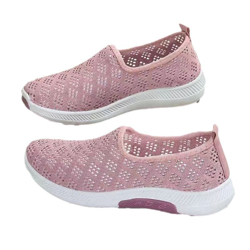 Damen atmungsaktive Freizeitschuhe mit leichtem Mesh-Obermaterial und rutschfester Sohle Heidi Mode - Image 5