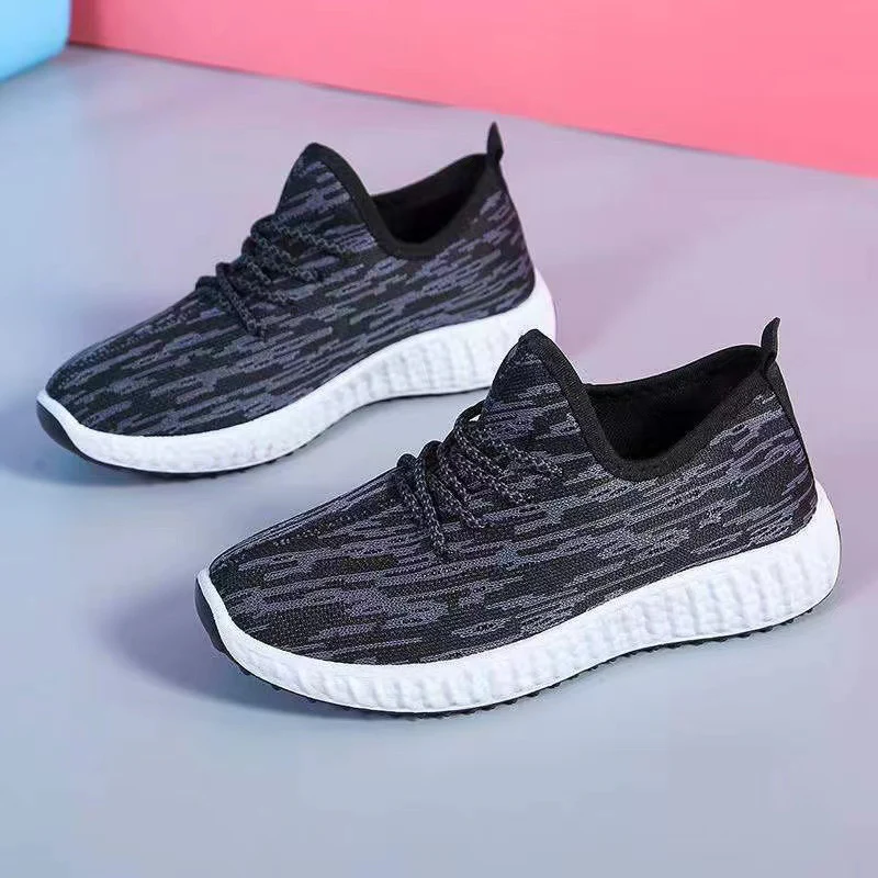 Damen Atmungsaktive Freizeitsneaker mit flexiblem Obermaterial Heidi Mode - Image 3