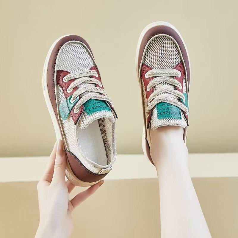 Damen Atmungsaktive Freizeitsneaker mit flexiblem Sohlenprofil Heidi Mode - Image 4