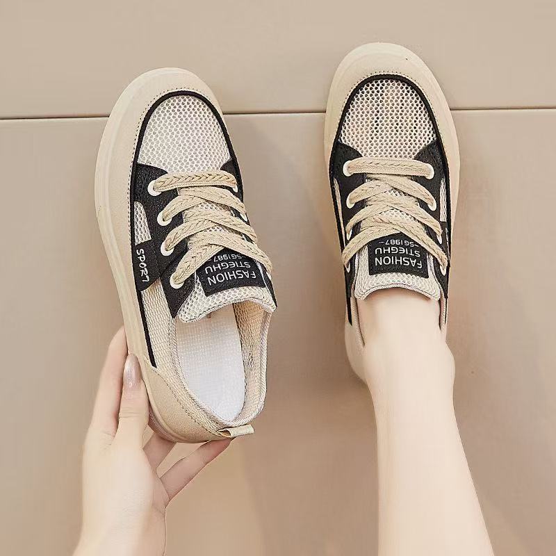 Damen Atmungsaktive Freizeitsneaker mit flexiblem Sohlenprofil Heidi Mode - Image 6