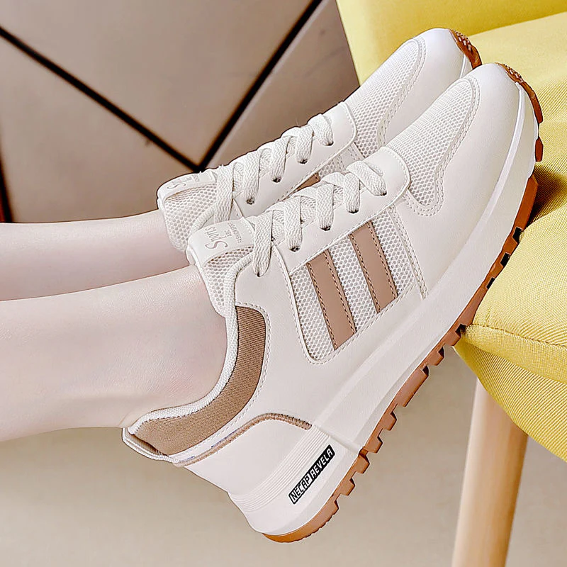 Damen Atmungsaktive Freizeitsneaker mit komfortablem Fußbett und rutschfester Sohle Heidi Mode - Image 3