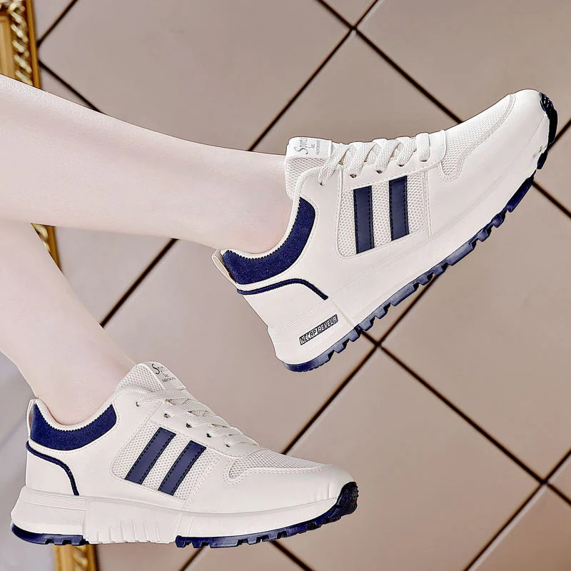 Damen Atmungsaktive Freizeitsneaker mit komfortablem Fußbett und rutschfester Sohle Heidi Mode - Image 4