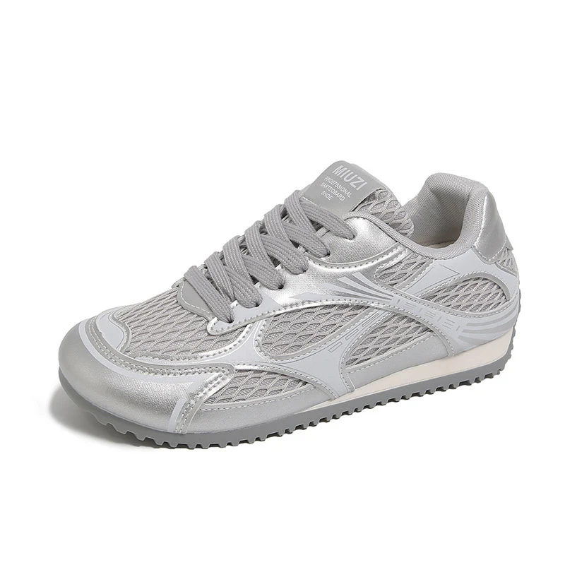 Damen Atmungsaktive Freizeitsneaker mit rutschfester Laufsohle und flexiblem Obermaterial Heidi Mode - Image 7