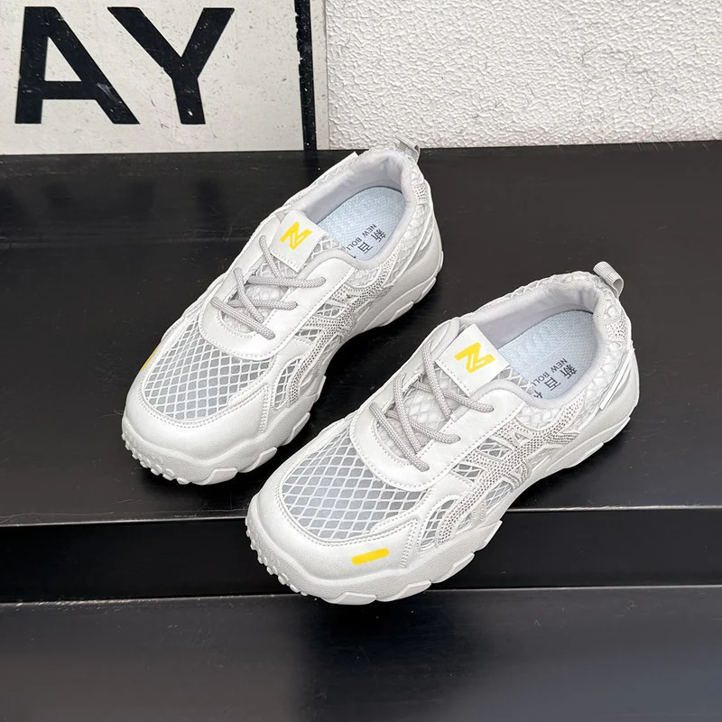 Damen Atmungsaktive Freizeitsneaker mit rutschfester Laufsohle und stabiler Konstruktion Heidi Mode - Image 2