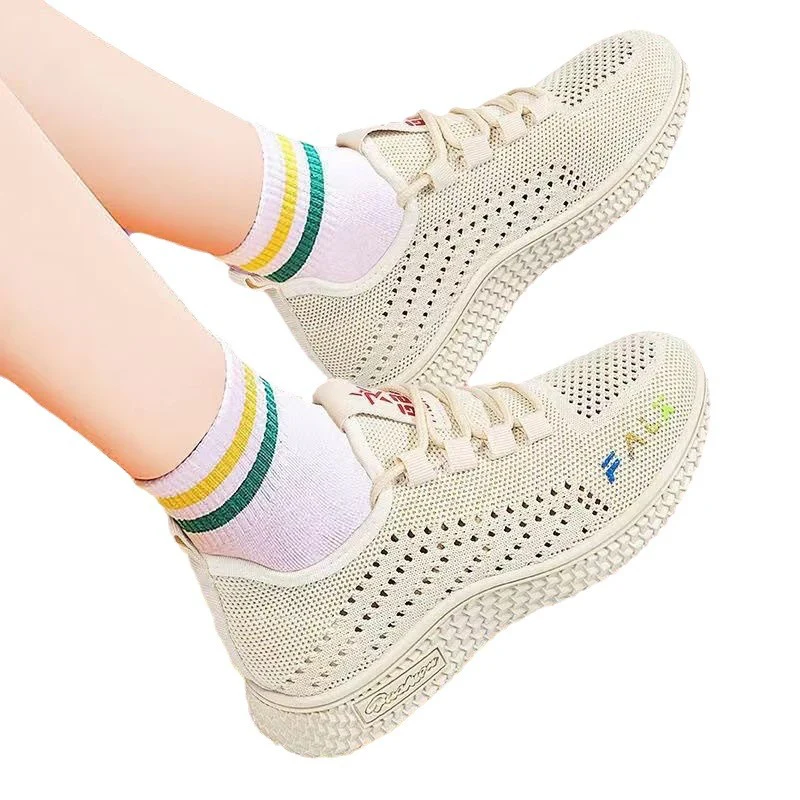 Damen Atmungsaktive Freizeitsneaker mit rutschfester Sohle Heidi Mode - Image 5