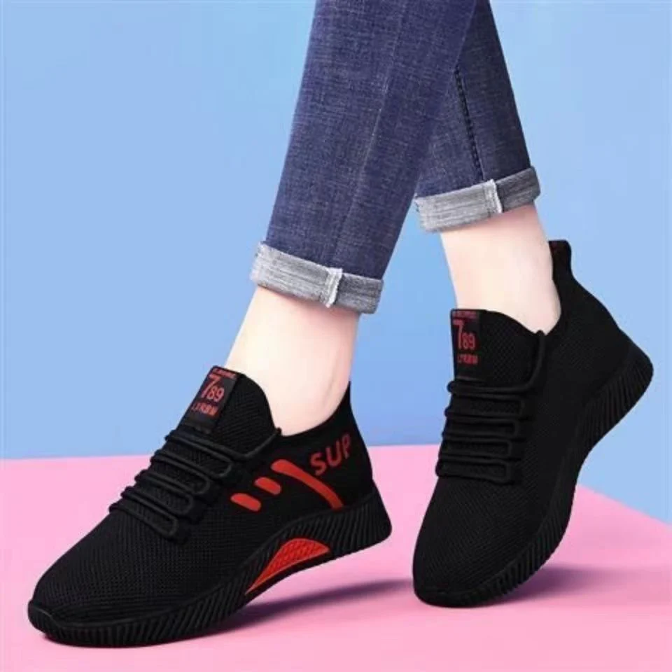 Damen Atmungsaktive Freizeitsneaker mit rutschfester Sohle und elastischem Obermaterial Heidi Mode - Image 3