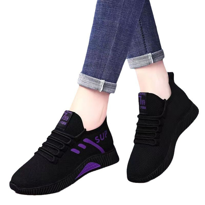 Damen Atmungsaktive Freizeitsneaker mit rutschfester Sohle und elastischem Obermaterial Heidi Mode - Image 5