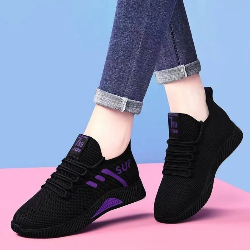 Damen Atmungsaktive Freizeitsneaker mit rutschfester Sohle und elastischem Obermaterial Heidi Mode - Image 7