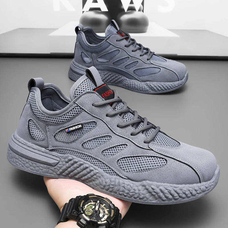 Damen Atmungsaktive Freizeitsneaker mit rutschfester Sohle und flexiblem Dämpfungssystem Heidi Mode