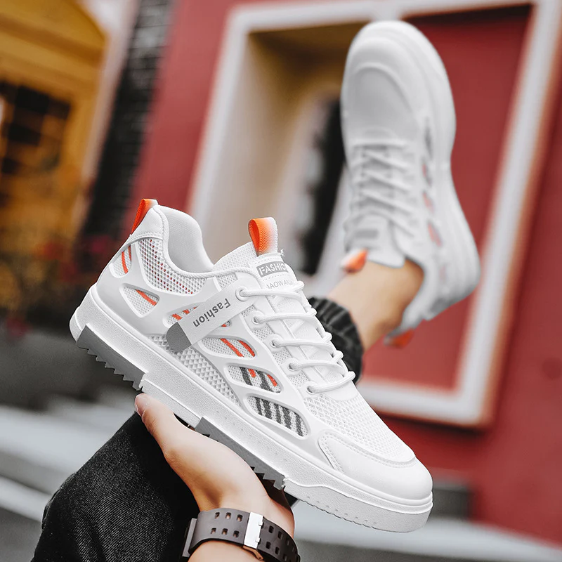 Damen Atmungsaktive Freizeitsneaker mit rutschfester Sohle und flexiblem Sohlenaufbau Heidi Mode - Image 4