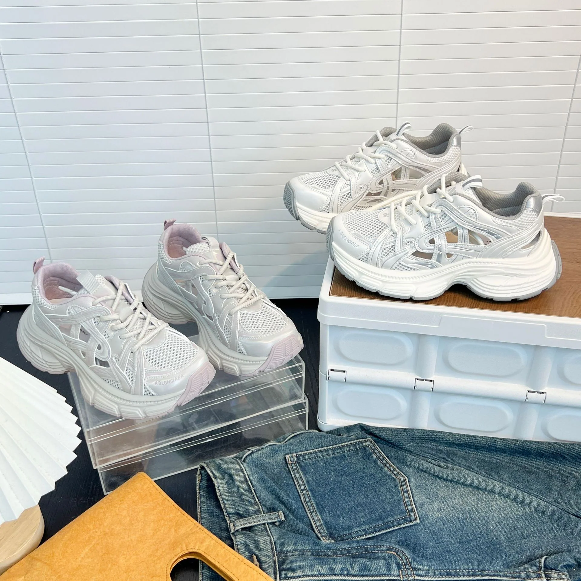 Damen Atmungsaktive High-Performance Laufschuhe mit innovativer Dämpfungstechnologie Heidi Mode - Image 3