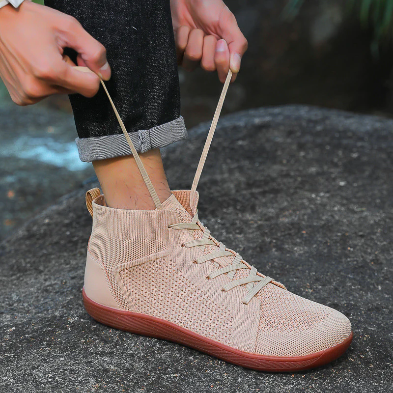 Damen Atmungsaktive Hochprofil-Sportschuhe mit flexiblem Design Heidi Mode - Image 4