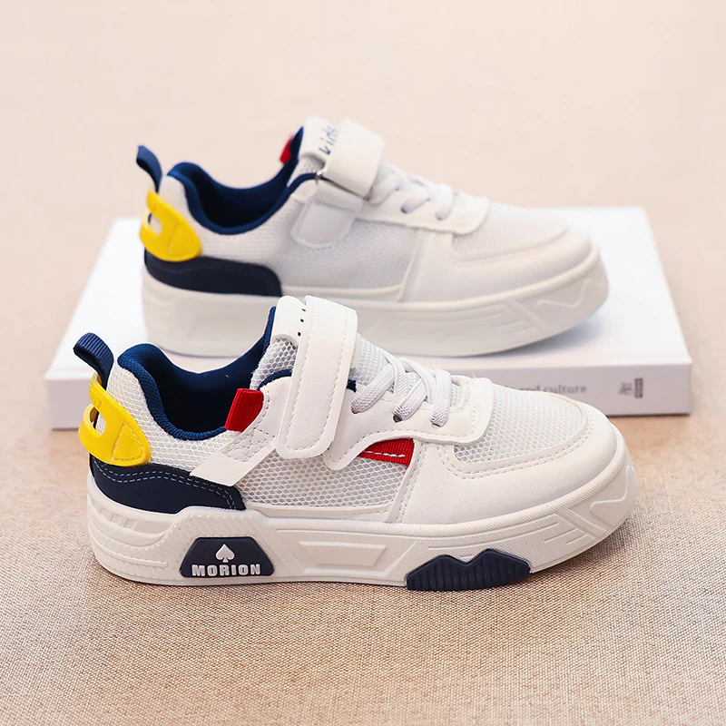 Damen atmungsaktive Klett-Sneaker mit modischem Design und dämpfender Sohle Heidi Mode