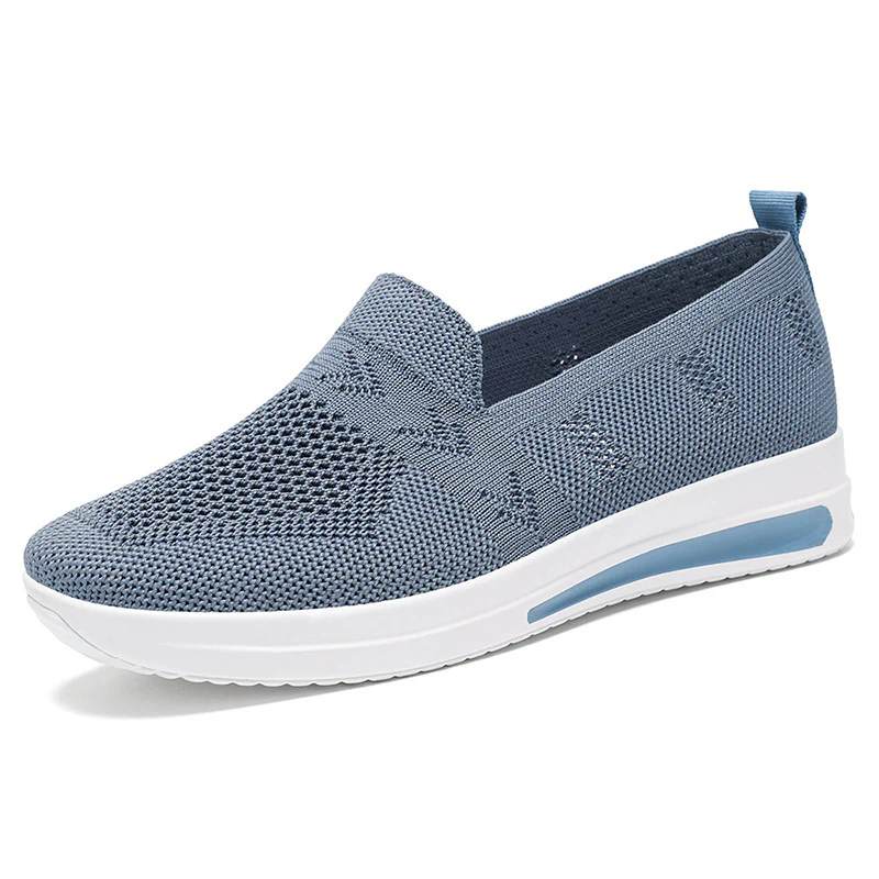 Damen atmungsaktive Komfort-Laufschuhe mit flexiblem Obermaterial Heidi Mode - Image 4