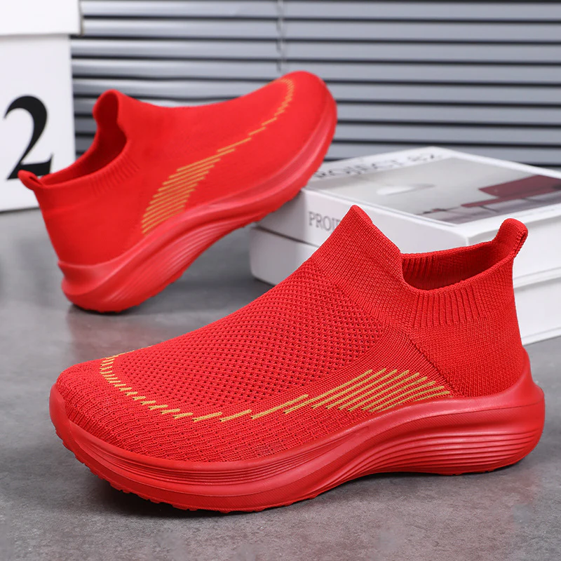 Damen atmungsaktive Komfort Sneakers Heidi Mode