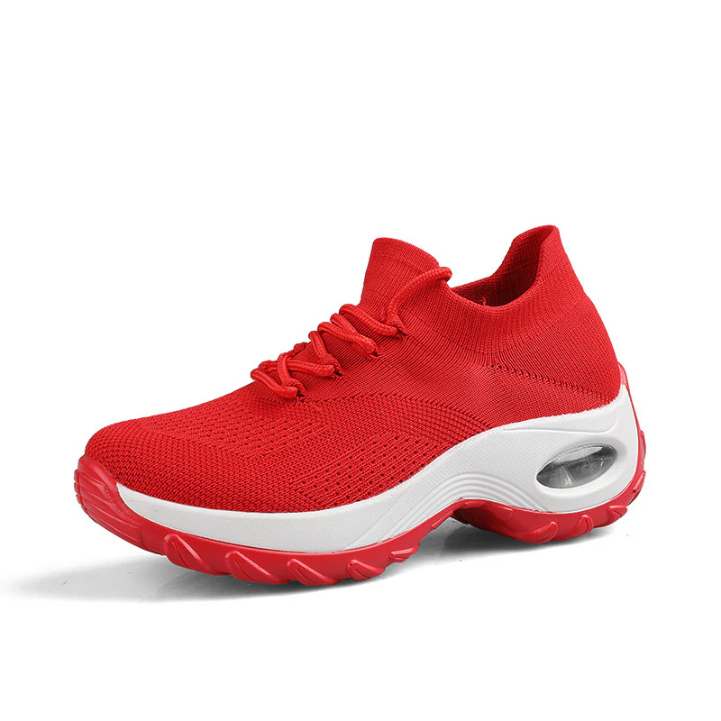 Damen Atmungsaktive Komfort Sneakers mit elastischem Obermaterial Heidi Mode - Image 9