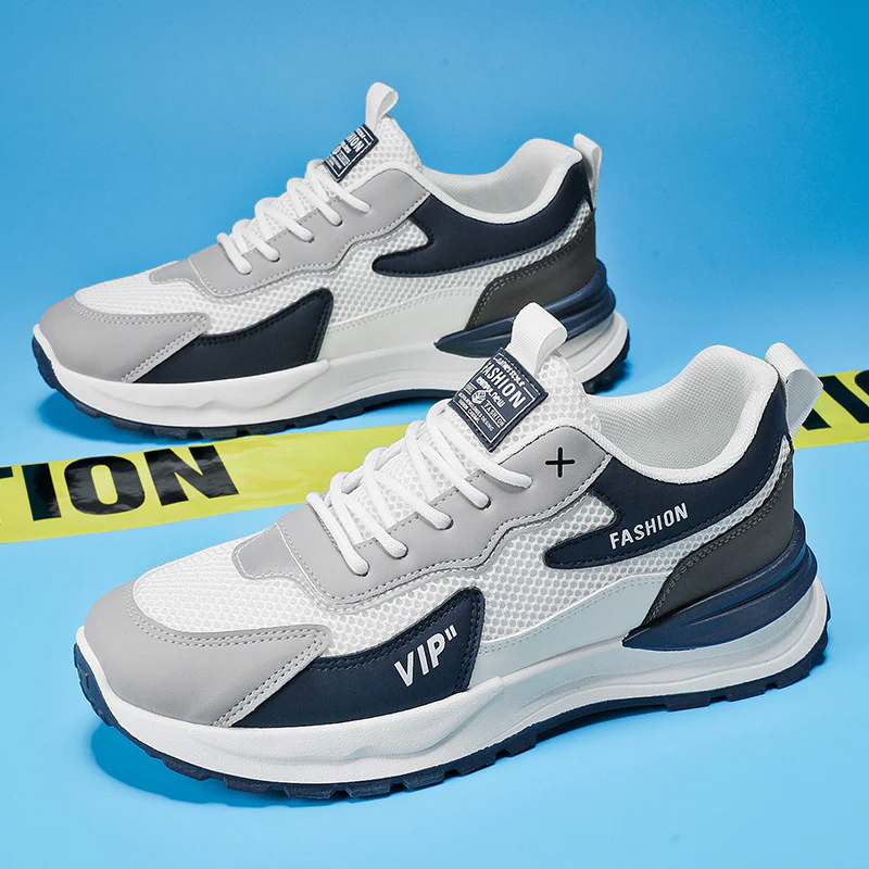 Damen Atmungsaktive Lauf-Sneaker mit dämpfendem Sohlenprofil und modernen Akzenten Heidi Mode - Image 2