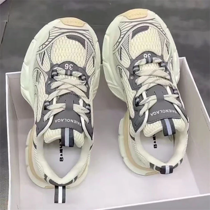 Damen Atmungsaktive Lauf-Sneaker mit ergonomischer Dämpfung und modernem Design Heidi Mode - Image 6
