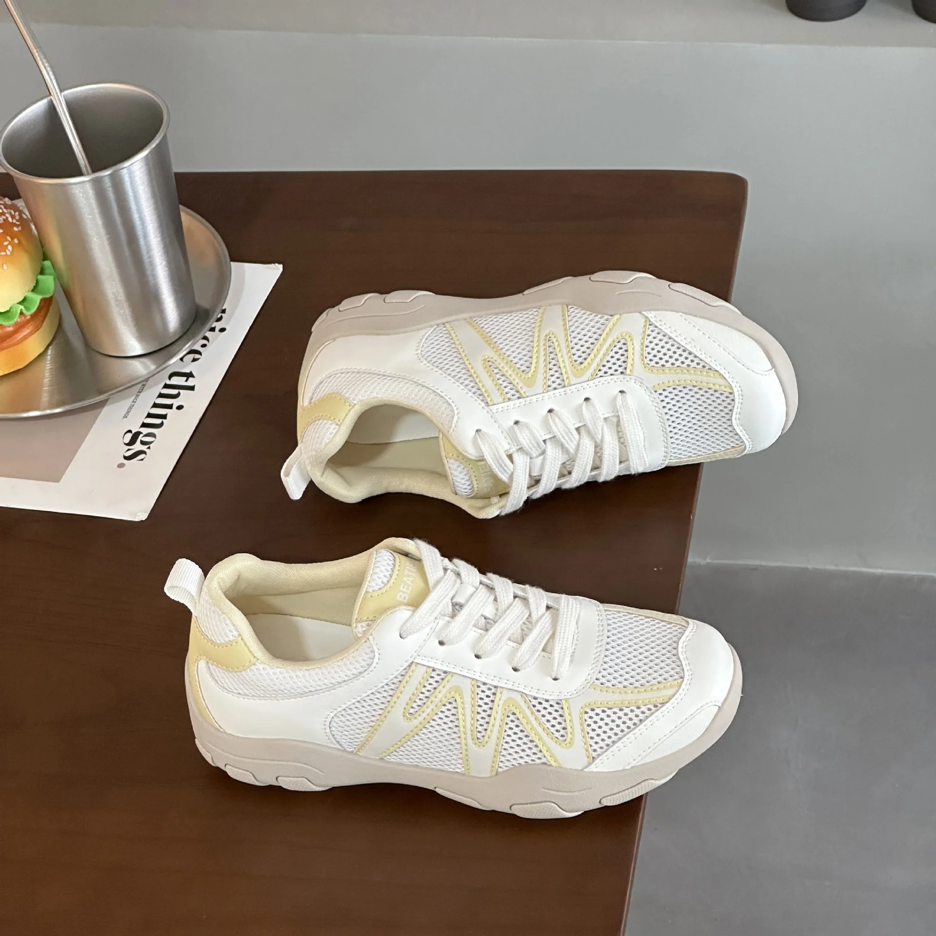 Damen Atmungsaktive Lauf-Sneaker mit Gel-Dämpfung Heidi Mode - Image 7