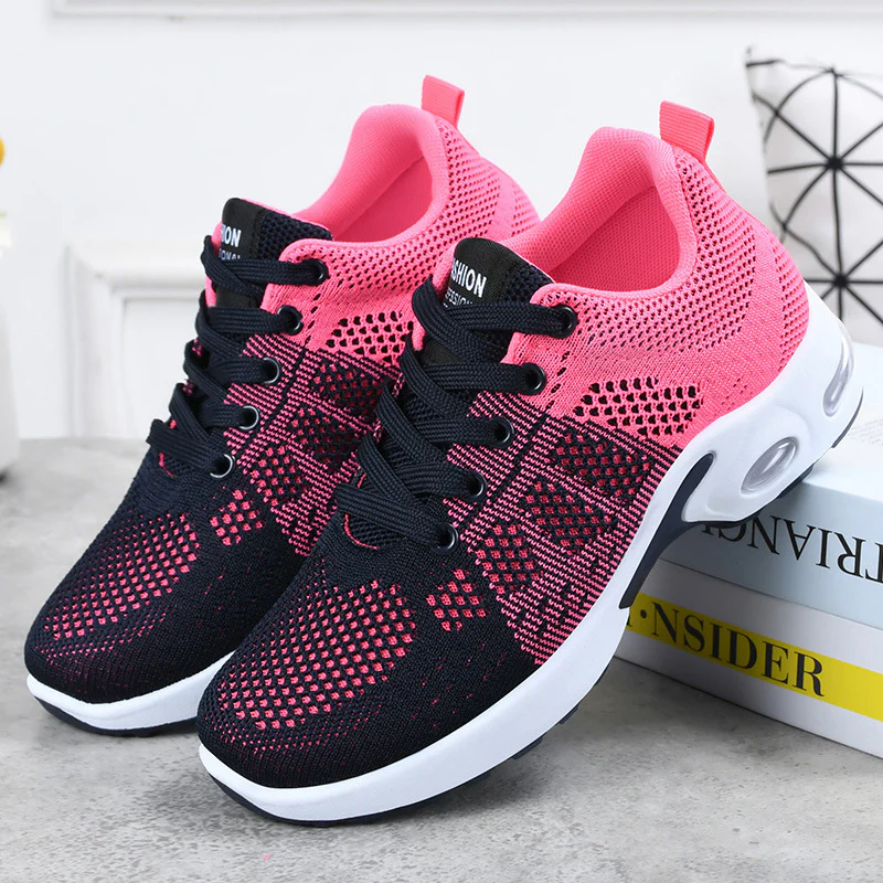 Damen Atmungsaktive Lauf- und Freizeitschuhe mit innovativer Dämpfungstechnologie Heidi Mode - Image 2