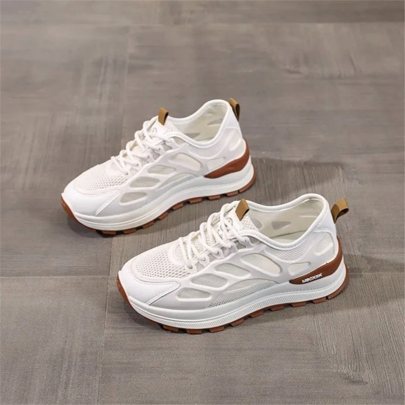 Damen Atmungsaktive Laufschuhe mit flexiblem Mesh-Obermaterial und dämpfender Sohle Heidi Mode - Image 7