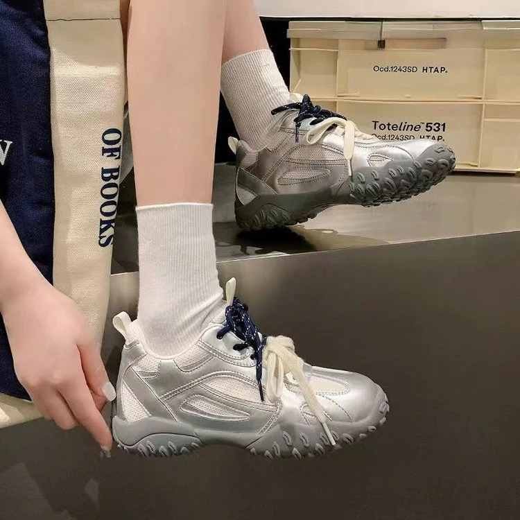 Damen Atmungsaktive Laufschuhe mit flexiblem Sohlenprofil und modischem Design Heidi Mode - Image 4