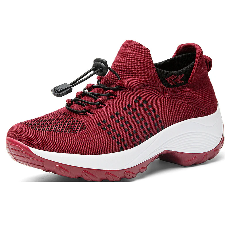 Damen Atmungsaktive Laufschuhe mit individueller Schnürtechnologie Heidi Mode - Image 2