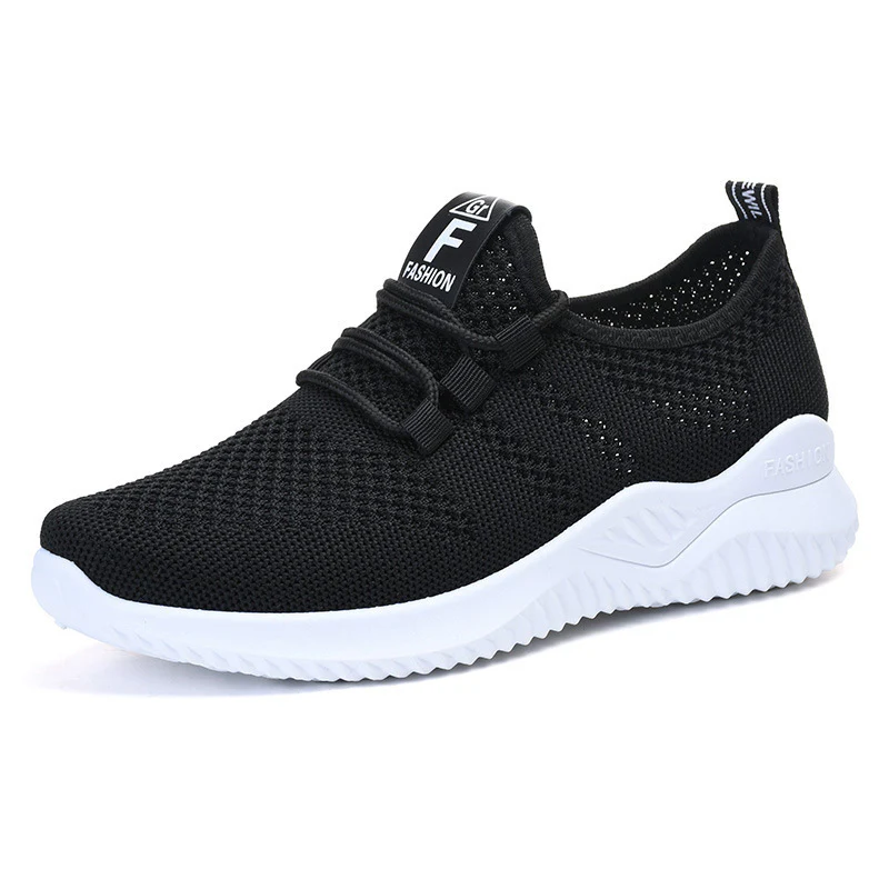 Damen Atmungsaktive Leichtgewicht Sneaker mit elastischem Obermaterial Heidi Mode - Image 5