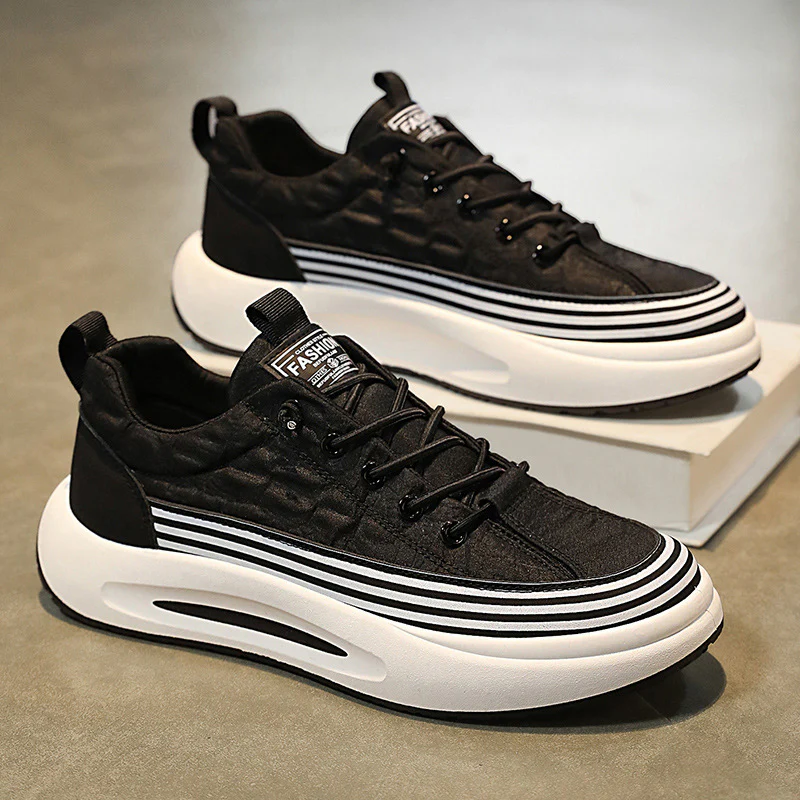 Damen atmungsaktive Lifestyle Sneakers mit dämpfendem Sohlenprofil und modernem Design Heidi Mode - Image 7