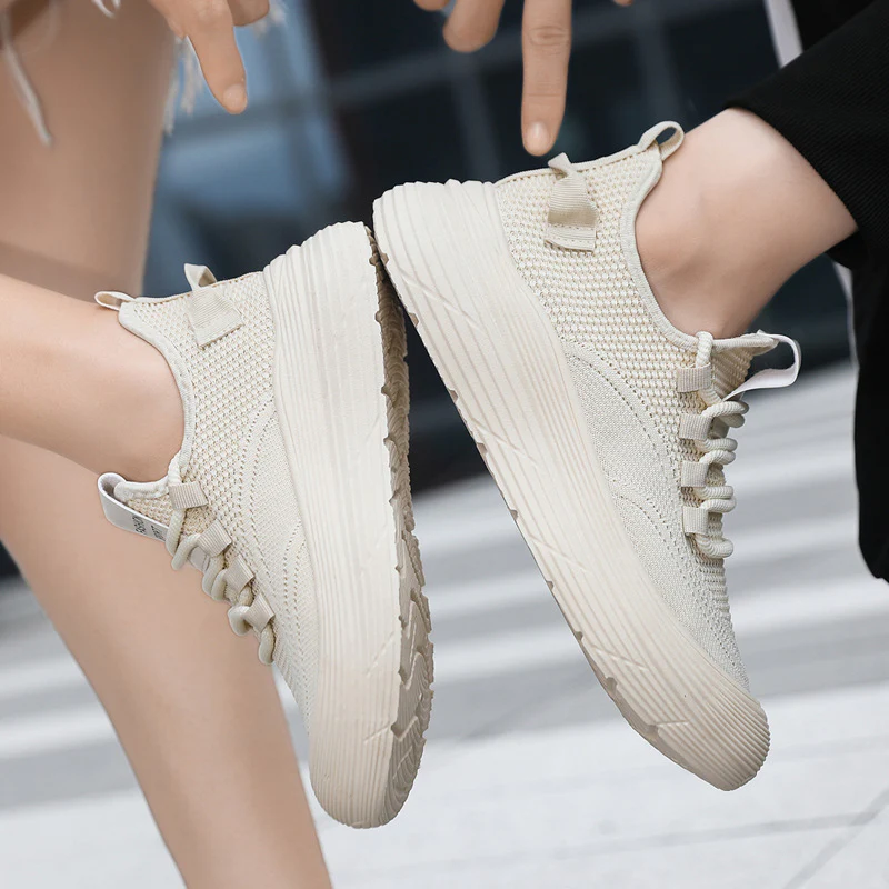 Damen Atmungsaktive Lifestyle Sneakers mit ergonomischer Sohle Heidi Mode - Image 3