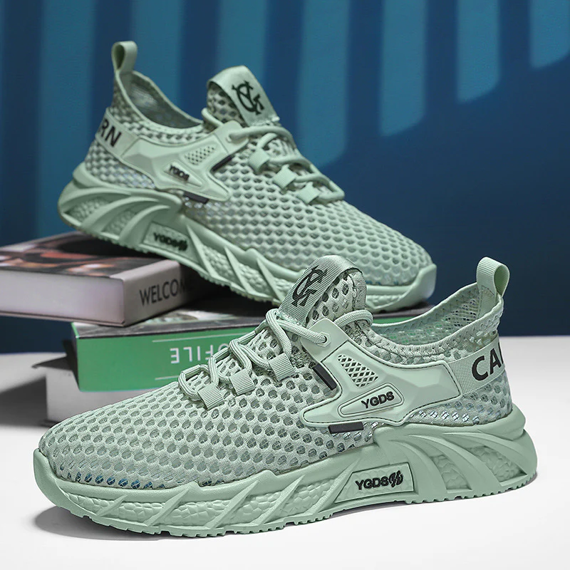 Damen Atmungsaktive Mesh-Sneaker mit dämpfender Sohle und hohem Tragekomfort Heidi Mode - Image 6
