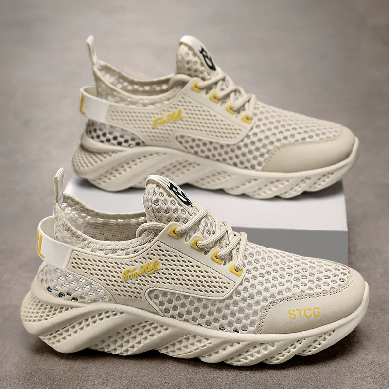Damen atmungsaktive Mesh-Sneaker mit flexiblem Sohlen-Design Heidi Mode - Image 7