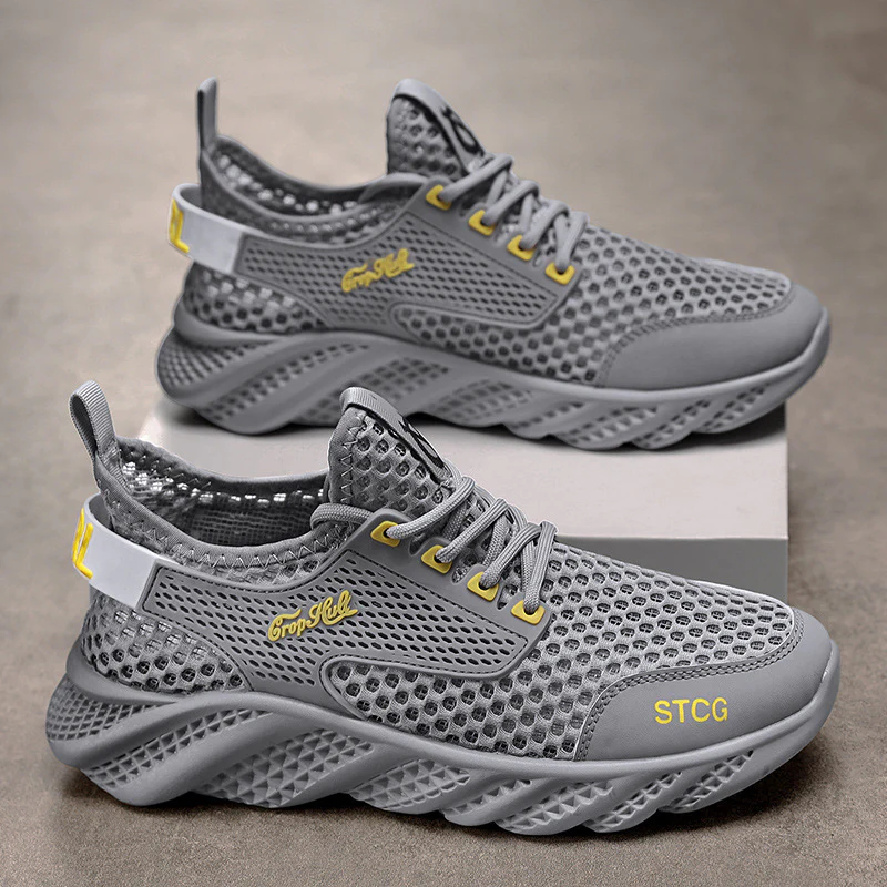 Damen atmungsaktive Mesh-Sneaker mit flexiblem Sohlen-Design Heidi Mode - Image 8