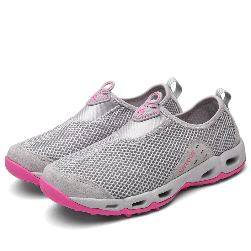 Damen Atmungsaktive Outdoor Slip-On Sneakers Heidi Mode