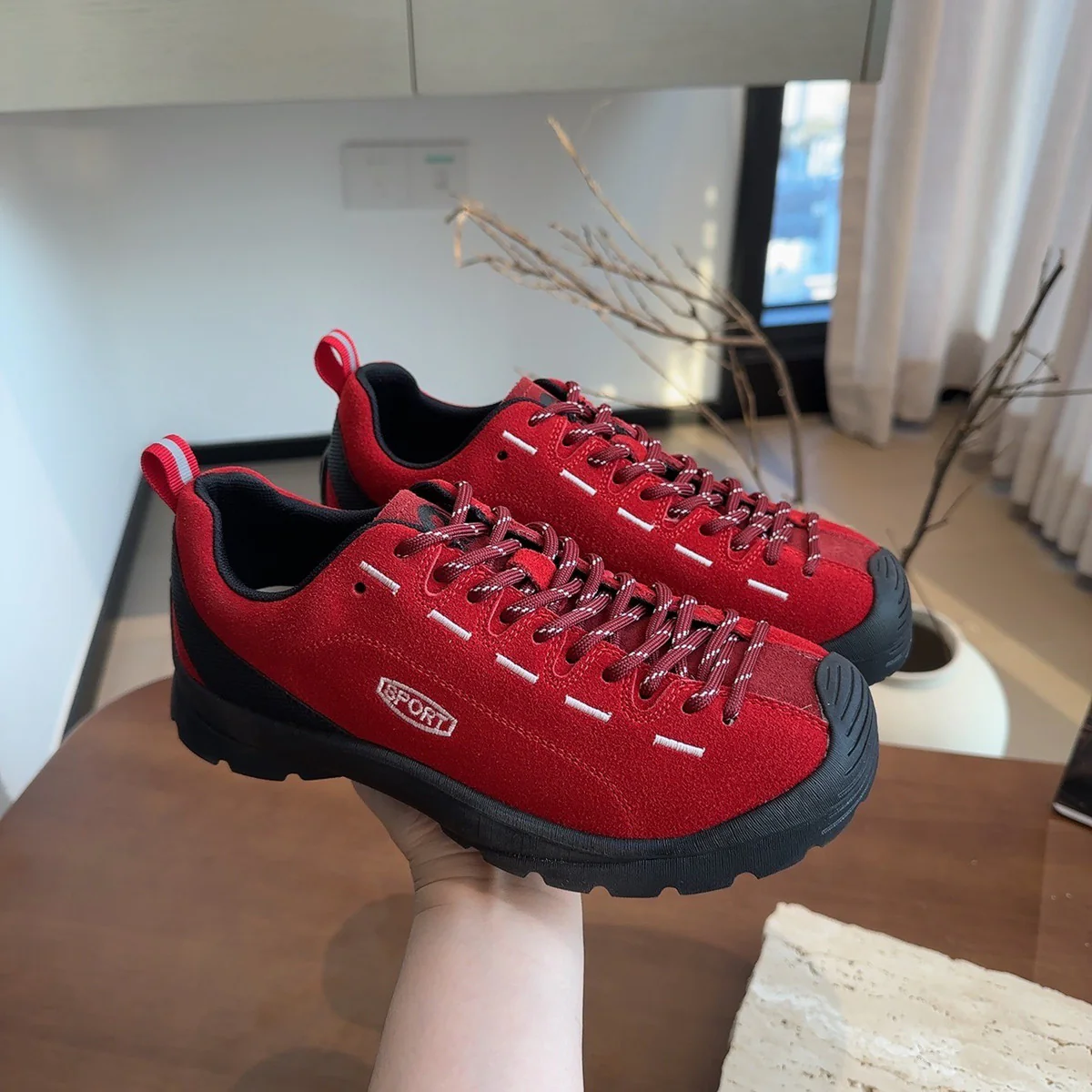Damen Atmungsaktive Outdoor-Sneaker mit rutschfester Sohle Heidi Mode - Image 7