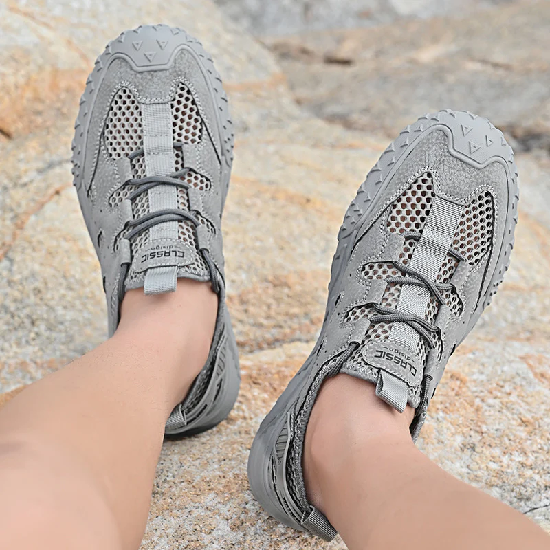 Damen Atmungsaktive Outdoor-Sneaker mit rutschfester Sohle Heidi Mode - Image 4
