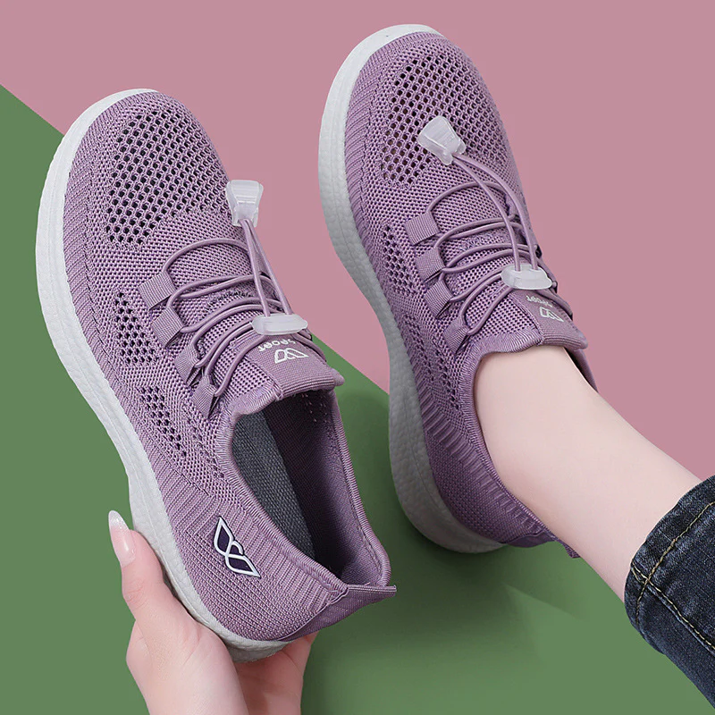 Damen Atmungsaktive Schnür-Sneaker mit flexibler Sohle Heidi Mode - Image 3