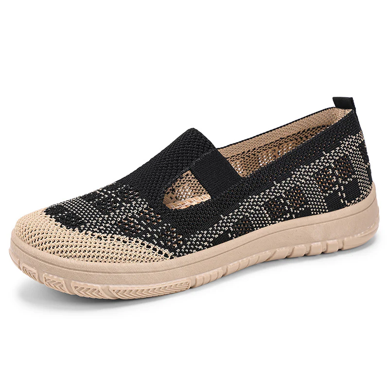 Damen Atmungsaktive Slip-On Freizeitschuhe mit elastischem Obermaterial Heidi Mode - Image 6