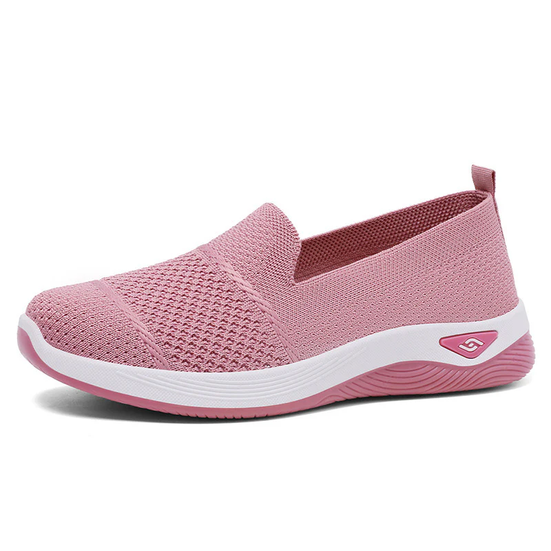 Damen Atmungsaktive Slip-On Freizeitschuhe mit elastischer Sohle Heidi Mode - Image 10