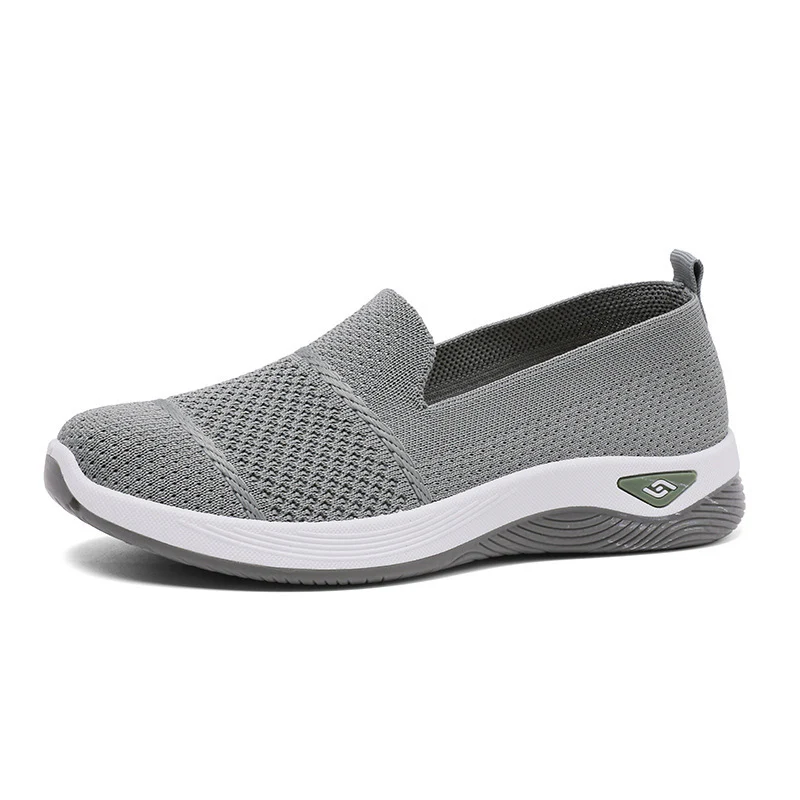 Damen Atmungsaktive Slip-On Freizeitschuhe mit elastischer Sohle Heidi Mode - Image 5