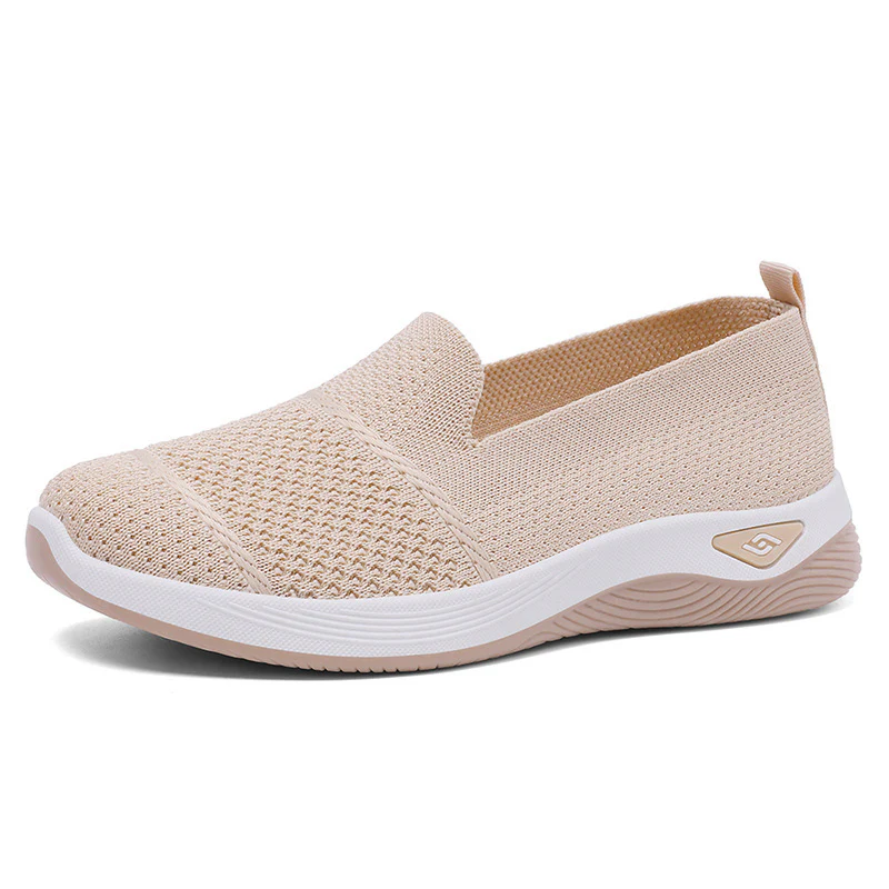Damen Atmungsaktive Slip-On Freizeitschuhe mit elastischer Sohle Heidi Mode - Image 6
