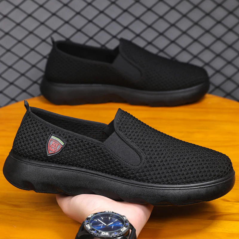 Damen Atmungsaktive Slip-On Freizeitschuhe mit flexiblem Komfort Heidi Mode - Image 2